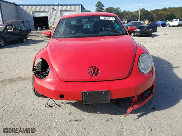 2012 Volkswagen Beetle 2.5L w/Sound/Nav PZEV with VIN 3VWJP7AT9CM661896, listed as a Copart auction lot 79036224 with 73,880 mi miles and Salvage Title. Bid and sale history available at carsss.com. Image 5.