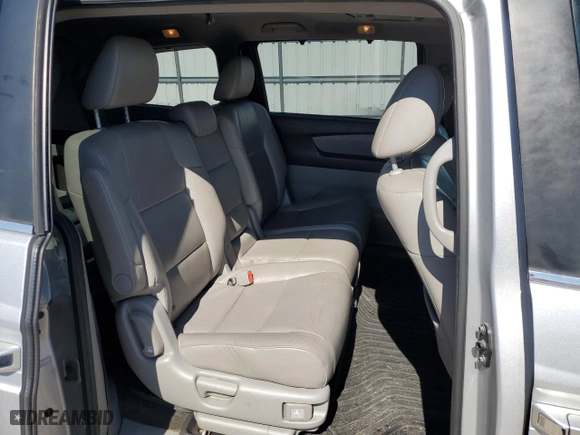 2012 Honda Odyssey EX-L with VIN 5FNRL5H62CB117931, listed as a Copart auction lot 48454915 with 155,600 mi miles and Salvage Title. Bid and sale history available at carsss.com. Image 11.