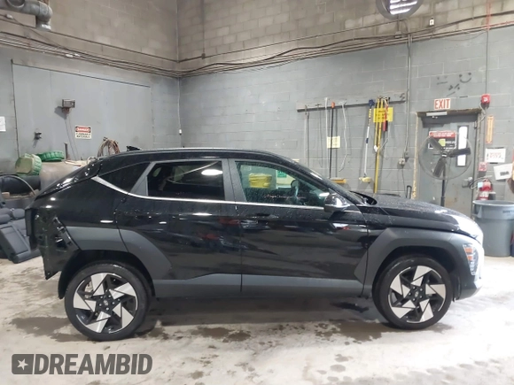 2024 Hyundai Kona Limited with VIN KM8HECA35RU097714, listed as a IAAI auction lot 40592804 with 6,971 mi miles. Bid and sale history available at carsss.com. Image 14.