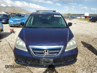 2006 Honda Odyssey EX z VIN 5FNRL38496B023830, wystawiony jako Copart lot #57497265 z przebiegiem 123 839 mil mil oraz Szkoda całkowita • Salvage title. Historia ofert i sprzedaży dostępna na DreamBid. Obrazek 5.