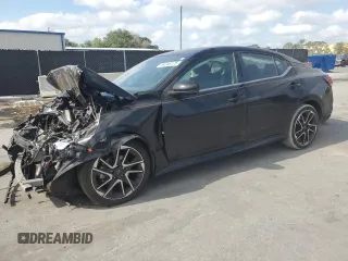 2024 Nissan Sentra SR z VIN 3N1AB8DV3RY306747, wystawiony jako Copart lot #54246175 z przebiegiem 26 376 mil mil oraz Nie do naprawy • Non repairable. Historia ofert i sprzedaży dostępna na DreamBid. Obrazek 1.
