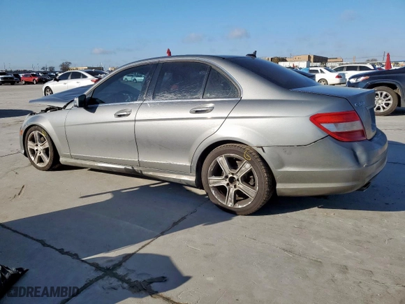 2010 Mercedes-Benz C-Class C 300 Sport with VIN WDDGF8BB0AR128641, listed as a Copart auction lot 46812545 with NaN miles and Salvage Title. Bid and sale history available at carsss.com. Image 2.