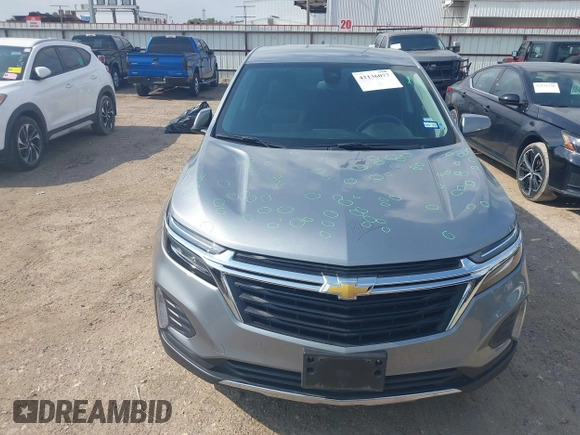 2024 Chevrolet Equinox LT with VIN 3GNAXKEG8RS142062, listed as a IAAI auction lot 42136077 with 32,819 mi miles and . Bid and sale history available at DreamBid. Image 12.