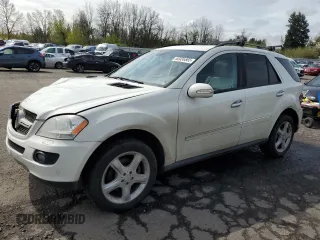 2008 Mercedes-Benz M 3.0L CDI with VIN 4JGBB22E58A359210, listed as a Copart auction lot 52036565 with 186,968 mi miles and Salvage Title. Bid and sale history available at carsss.com. Image 1.