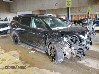 2020 GMC Terrain SLE with VIN 3GKALTEV9LL159094, listed as a Copart auction lot 45492085 with 76,330 mi miles and Salvage Title. Bid and sale history available at DreamBid. Image 4.
