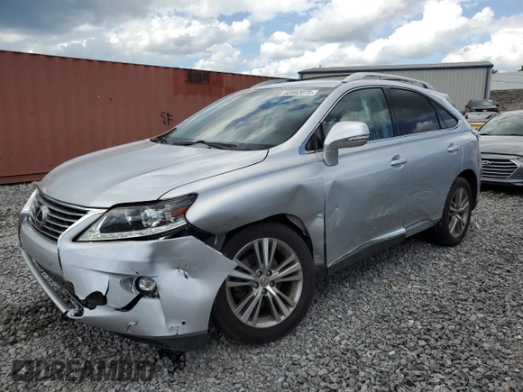 2015 Lexus RX 350 with VIN JTJZK1BA9F2426292, listed as a Copart auction lot 60992075 with 92,308 mi miles and Salvage title. Bid and sale history available at DreamBid. Image 1.