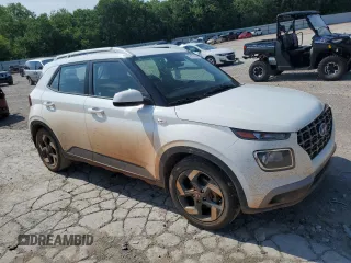 2021 Hyundai Venue SEL with VIN KMHRC8A37MU086732, listed as a Copart auction lot 59183105 with 104,202 mi miles and Salvage title. Bid and sale history available at DreamBid. Image 4.