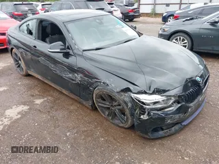 2015 BMW 4 Series 428i xDrive z VIN WBA3N5C56FK198340, wystawiony jako IAAI lot #42153190 z przebiegiem 96 054 mil mil oraz . Historia ofert i sprzedaży dostępna na DreamBid. Obrazek 1.