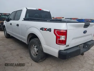2018 Ford F-150 XL with VIN 1FTFW1E54JKE94386, listed as a IAAI auction lot 42135217 with 198,458 mi miles. Bid and sale history available at carsss.com. Image 3.