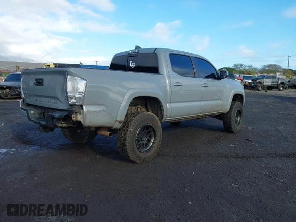 2020 Toyota Tacoma SR5 with VIN 3TMCZ5AN7LM366243, listed as a IAAI auction lot 41399117 with 58,126 mi miles and . Bid and sale history available at DreamBid. Image 4.