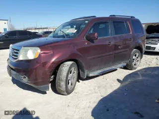 2013 Honda Pilot EX-L with VIN 5FNYF4H7XDB010276, listed as a Copart auction lot 41832305 with 0 mi miles and Salvage Title. Bid and sale history available at carsss.com. Image 1.