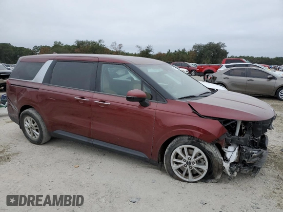 2022 Kia Carnival LXS with VIN KNDNB4H35N6123318, listed as a Copart auction lot 85757954 with 62,658 mi miles and Non Repairable. Bid and sale history available at carsss.com. Image 4.