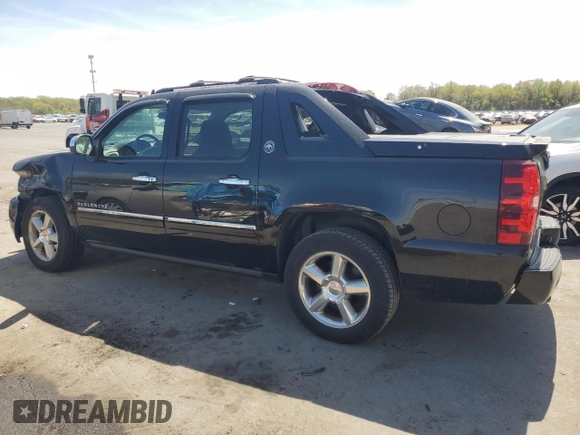 2013 Chevrolet Avalanche LTZ with VIN 3GNTKGE76DG223917, listed as a Copart auction lot 54207885 with 134,269 mi miles and Salvage title. Bid and sale history available at DreamBid. Image 2.