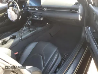 2020 Toyota GR Supra 3.0 with VIN WZ1DB4C04LW029695, listed as a Copart auction lot 50001135 with 54,347 mi miles and Salvage Title. Bid and sale history available at carsss.com. Image 8.
