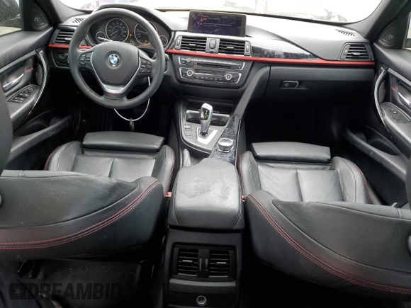 2014 BMW 3 Series 328i with VIN WBA3A5G53ENP31702, listed as a Copart auction lot 88897265 with 196,230 mi miles and Salvage Title. Bid and sale history available at DreamBid. Image 8.