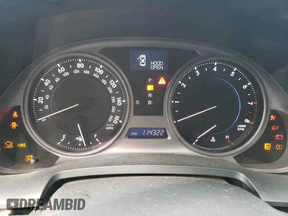2009 Lexus IS 350 with VIN JTHBE262292016649, listed as a Copart auction lot 70616304 with 114,322 mi miles and Salvage Title. Bid and sale history available at DreamBid. Image 9.