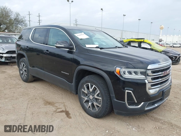 2021 GMC Acadia SLE with VIN 1GKKNKLA2MZ159490, listed as a IAAI auction lot 41449934 with 91,589 mi miles and . Bid and sale history available at DreamBid. Image 1.