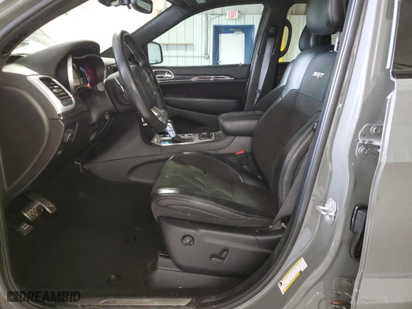 2021 Jeep Grand Cherokee SRT with VIN 1C4RJFDJ5MC667774, listed as a Copart auction lot 42484435 with 43,387 mi miles and Salvage Title. Bid and sale history available at carsss.com. Image 7.