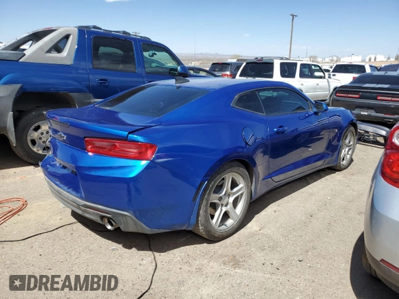 2018 Chevrolet Camaro 1LT with VIN 1G1FB1RS6J0146492, listed as a Copart auction lot 46284163 with 48,415 mi miles. Bid and sale history available at carsss.com. Image 3.
