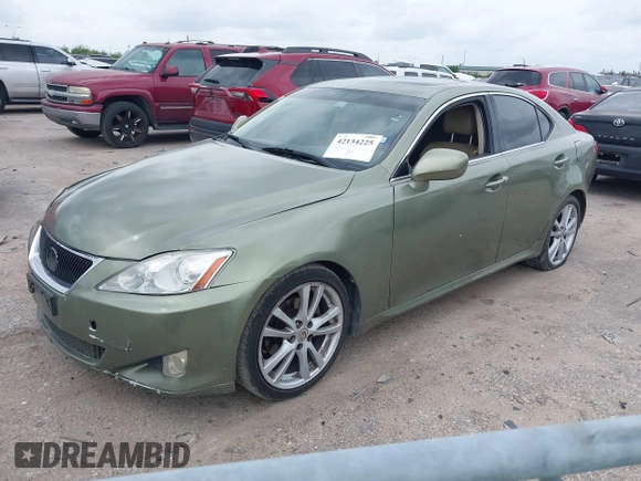 2006 Lexus IS 250 z VIN JTHBK262665003759, wystawiony jako IAAI lot #42134225 z przebiegiem 251 742 mil mil oraz . Historia ofert i sprzedaży dostępna na DreamBid. Obrazek 2.