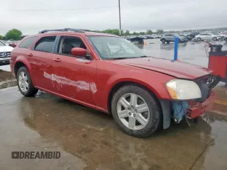 2007 Dodge Magnum SXT with VIN 2D8GZ47V47H771646, listed as a Copart auction lot 52030975 with 150,498 mi miles and Salvage Title. Bid and sale history available at DreamBid. Image 4.