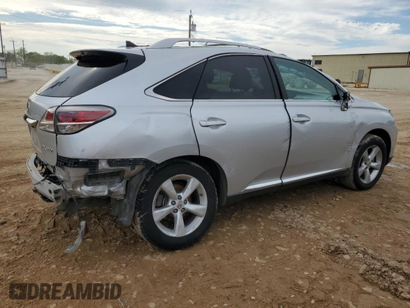2015 Lexus RX 350 with VIN 2T2ZK1BAXFC152584, listed as a Copart auction lot 51009475 with 172,131 mi miles and Salvage Title. Bid and sale history available at carsss.com. Image 3.