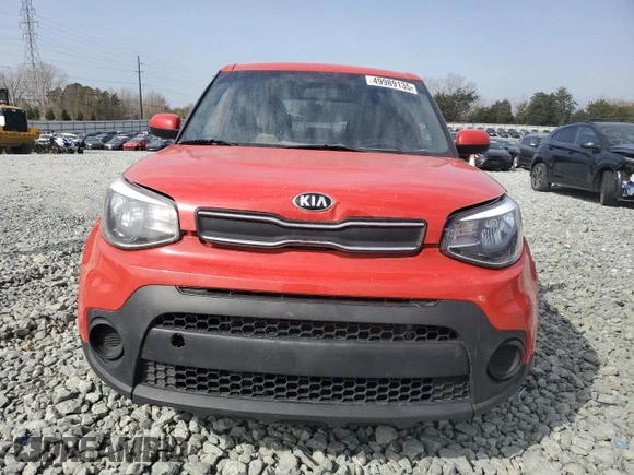 2019 Kia Soul with VIN KNDJN2A22K7667339, listed as a Copart auction lot 49989135 with 183,813 mi miles and Salvage Title. Bid and sale history available at carsss.com. Image 5.