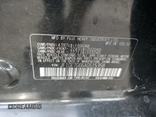 2010 Subaru Impreza Sedan WRX WRX with VIN JF1GE7G66AG515358, listed as a Copart auction lot 86401374 with 122,962 mi miles and Salvage Title. Bid and sale history available at carsss.com. Image 14.