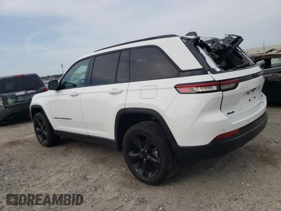 2023 Jeep Grand Cherokee Limited with VIN 1C4RJHBG2P8910144, listed as a Copart auction lot 57204435 with 18,016 mi miles and Salvage title. Bid and sale history available at DreamBid. Image 2.