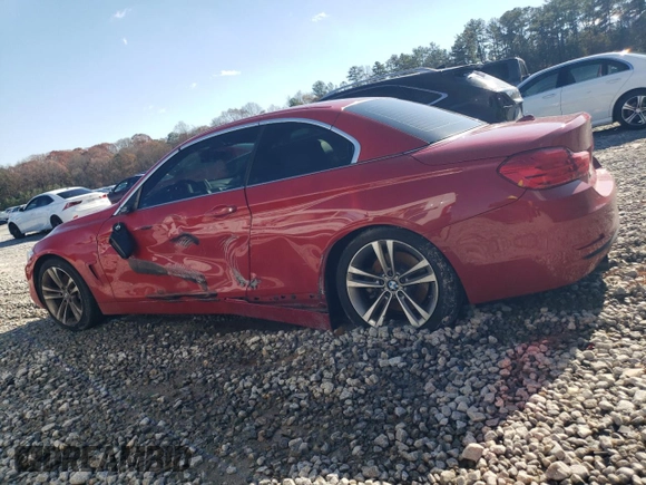 2016 BMW 4 Series 435i with VIN WBA3T3C57G5A42272, listed as a Copart auction lot 84316264 with 107,831 mi miles and Salvage title. Bid and sale history available at DreamBid. Image 2.