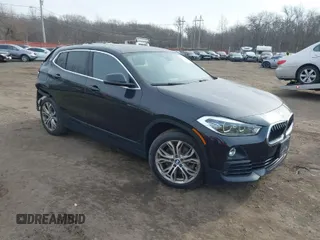 2019 BMW X2 xDrive28i with VIN WBXYJ5C52KEF82876, listed as a IAAI auction lot 41292641 with 46,774 mi miles. Bid and sale history available at carsss.com. Image 1.