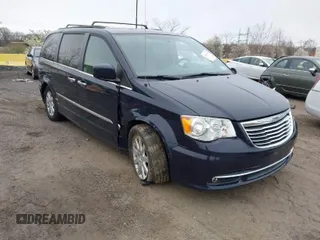 2015 Chrysler Town & Country Touring with VIN 2C4RC1BG8FR754406, listed as a IAAI auction lot 42008749 with 67,612 mi miles. Bid and sale history available at carsss.com. Image 1.