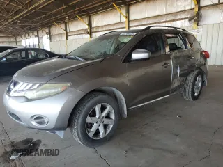 2009 Nissan Murano SL z VIN JN8AZ18U49W013453, wystawiony jako Copart lot #64766345 z przebiegiem 162 311 mil mil oraz Szkoda całkowita • Salvage title. Historia ofert i sprzedaży dostępna na DreamBid. Obrazek 1.