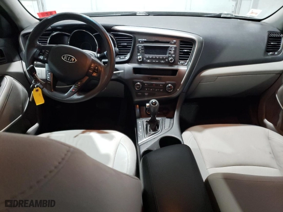 2012 Kia Optima LX with VIN 5XXGM4A72CG067613, listed as a Copart auction lot 49129575 with 105,597 mi miles and Salvage Title. Bid and sale history available at carsss.com. Image 8.