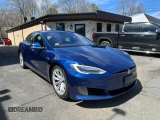 2016 Tesla Model S 90D with VIN 5YJSA1E29GF153669, listed as a Copart auction lot 53374755 with 87,476 mi miles and Clean Title. Bid and sale history available at DreamBid. Image 1.