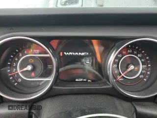 2020 Jeep Wrangler Unlimited Recon с VIN 1C4HJXFNXLW263190, выставлен на аукционе Copart как лот 58929595 с пробегом 46 339 миль миль и Списание • Salvage title. История ставок и продаж доступна на DreamBid. Изображение 9.