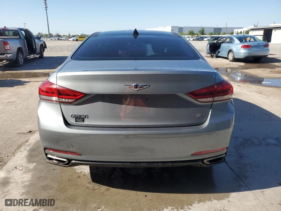 2016 Hyundai Genesis 3.8L with VIN KMHGN4JE8GU132343, listed as a Copart auction lot 52231765 with 85,101 mi miles and Salvage Title. Bid and sale history available at carsss.com. Image 6.