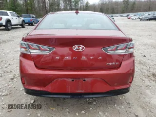 2018 Hyundai Sonata Hybrid SE with VIN KMHE24L30JA079805, listed as a Copart auction lot 51256624 with 80,539 mi miles and Salvage Title. Bid and sale history available at carsss.com. Image 6.
