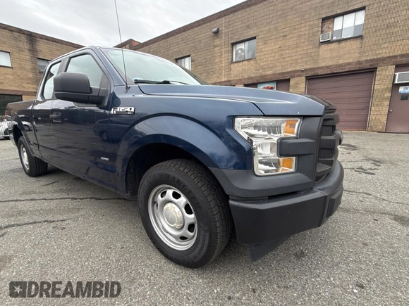 2017 Ford F-150 XL with VIN 1FTEX1CP9HKE38774, listed as a Copart auction lot 44837295 with 135,609 mi miles and Clean Title. Bid and sale history available at carsss.com. Image 1.
