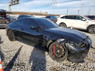 2023 BMW M4 Competition xDrive with VIN WBS43AZ0XPCM20531, listed as a Copart auction lot 79534564 with 30,508 mi miles and Salvage Title. Bid and sale history available at carsss.com. Image 4.