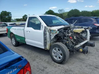 2021 Ford F-150 XL с VIN 1FTMF1CB7MKD44342, выставлен на аукционе Copart как лот 56133245 с пробегом 107 026 миль миль и Списание • Salvage title. История ставок и продаж доступна на DreamBid. Изображение 4.