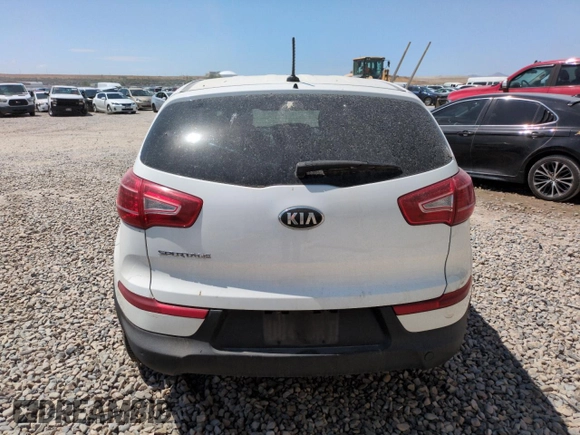 2013 Kia Sportage LX with VIN KNDPBCA26D7441199, listed as a Copart auction lot 62295015 with Not provided miles and Clean title. Bid and sale history available at DreamBid. Image 6.