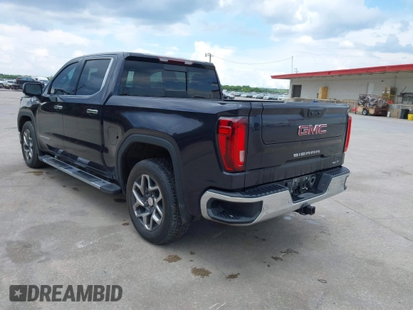 2024 GMC Sierra 1500 SLT with VIN 3GTPHDED1RG176672, listed as a IAAI auction lot 42445192 with 51,689 mi miles and . Bid and sale history available at DreamBid. Image 3.