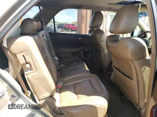 2006 Acura MDX with VIN 2HNYD18256H510183, listed as a Copart auction lot 43078941 with 0 mi miles and Salvage Title. Bid and sale history available at carsss.com. Image 6.