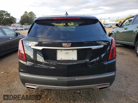 2024 Cadillac XT5 FWD Premium Luxury with VIN 1GYKNCR45RZ724822, listed as a Copart auction lot 80465084 with 2,903 mi miles and Salvage Title. Bid and sale history available at carsss.com. Image 6.