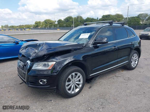 2015 Audi Q5 Premium with VIN WA1CFAFP7FA130120, listed as a IAAI auction lot 41688796 with 74,518 mi miles. Bid and sale history available at carsss.com. Image 17.