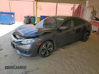 2017 Honda Civic Sedan EX-T with VIN 2HGFC1F34HH658552, listed as a Copart auction lot 52972315 with 94,228 mi miles and Salvage Title. Bid and sale history available at carsss.com. Image 1.
