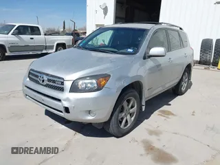 2007 Toyota RAV4 Limited with VIN JTMZK34V775014497, listed as a IAAI auction lot 41593798 with 296,866 mi miles. Bid and sale history available at carsss.com. Image 2.