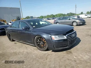 2015 Audi A8 3.0T with VIN WAU3GAFD2FN039318, listed as a Copart auction lot 54906635 with 146,767 mi miles and Salvage Title. Bid and sale history available at DreamBid. Image 13.