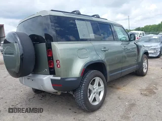 2020 Land Rover Defender SE with VIN SALEPEEU1L2007406, listed as a IAAI auction lot 42454973 with 34,017 mi miles and . Bid and sale history available at DreamBid. Image 4.